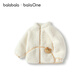 Balabala children's clothing children's coat boys and girls 2025 autumn and winter clothing coral velvet warm thickened soft and cute 209425105201