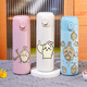 
Shantoulin Village Usaqi thermos cup student compact portable pea cup home office tea separation insulation cooling cherry blossom powder-L 400ml BXAD6263 Usaqi