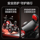 Jingdong Logistics Children's electric motorcycle for boys and girls that can sit and charge double remote control toy car LM blue dual drive super large battery remote control bluetooth music