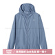 CAMEL/运动外套情侣防晒衣男速干防风夹克风衣户外钓鱼防晒服 M13BA6V073灰蓝(男女同款，女生 M