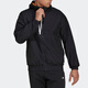 Adidas Solid Color Sypper Shinkstring Jacket Men's Men's Black xs