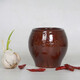 Enshousu ceramic garlic mortar garlic pounder coarse pottery radium bowl garlic paste chili salt home kitchen garlic pounding jar main picture