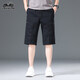 
Classic Car Pure Cotton Working Shorts Men's Summer New Thin Loose Straight Cropped Pants Casual Sports Pants Men 9859 Blue L 100-120Jin [Jin equals 0.5 kg]