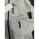 Archaeopteryxsystem_a Serie Bloqueo de la chaqueta de la piel de la piel del viento Men y mujeres fuera de blanco M