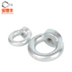 Baodefeng iron galvanized lifting eye nut DIN582 lifting nut ring nut lifting lug ring lifting ring German standard carbon steel lifting eye nut 304 national standard M20 (1 piece)