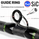 Insektenkönig Bing Luya Pole Front/Bing Super Long Stab Stange Schnellgrading Griff Griff Ultra leichter Kohlenstoffstange Luya Pole 682m Busofen Griff WK C