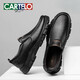 Cocodile Katile Crocodile Hollow Sandal Sandal Sandal Sandal For Men in Summer Flin-Fin-Wide Few Un pie Cuero genuino Padre de mediana edad Zapatos para hombres Black-Hollow Breathable-6629t 39 _ STANDARD de cuero Tamaño