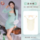 霏慕女战袍性用品性感睡衣女用袜制服诱惑角色扮演诱惑激情睡裙民国套 夜店装3878【珠链连衣裙+T裤】深V炫光