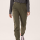 始祖鸟（ARC'TERYX）女士GAMMATAPERED防风防水耐磨软壳束脚裤X7036官方正品 黑色Black 均码 0-:短款