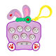 Kreativer Gopher schlägt die Gopher -Maschine Presse und drücken Sie die Spielmaschine Kinderspielzeugroman Level, um kleine Spielzeugstudenten Anhänger Cartoon Gopher Machine Random 10 zu entpacken