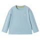 Papa Climbing Otoño Familia de padres e hijos Familia de tres niños Camiseta manga larga casual seco rápido transpirable-hijo púrpura 90