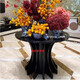 Clcey Hotel Hall redondeada Corredor Plataforma de flores Entrada de la oficina Redonda de mesa redonda Plataforma de visualización Feng Shui Plataforma KTV Decoración Plataforma 11150 Diámetro