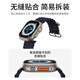 骁康美国Genokx适用AppleWatch ultra2海洋表带s10苹果S9手表iWatch新款46mmse游泳运动液态硅胶男女49 新款弹力扣橙色海洋表带 AppleWatch12342MM表盘