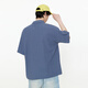 Guyuka (GUUKA) couple outfit T-shirt trendy brand short-sleeved men's clothes summer 2025 new casual large size loose five-minute half-sleeved sleeves medium gray F6625 2XL