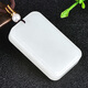 Un producto Jade de miles de años Hetian Jade Nothing Pendence, Color de azúcar del cinturón de jade blancos de cordero masculino, colgante de jade sano y sano, modelo cuatro QZM7373i
