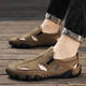 Sandalias para hombres Summer zapatillas populares zapatillas de playa Estilo deportivo al aire libre RESISTENTE RESISTENTE A LAN TAMAÑO ARRILLABLE ZAPATROS DE MENYES (JL) AS9909 BROWN 39