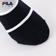 FILA Antibacterial Function Children's Socks 2025 Autumn New Boys and Children Casual Mid-waist Socks Legend Blue-NV 1-3 years old S