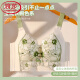 Langsha Sommer große Unterwäsche für Frauen dünne große Brüste zeigt kleine Brüste Sommersammlung und brach die Anti-SAG-Einstellung unter der Briebee, BH Mint Green 95d 42