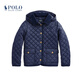 拉夫劳伦（Ralph lauren）女童 经典款绗缝谷仓夹克RL40537 410-海军蓝 均码 2