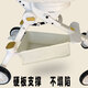 Jingyishangs magisches Werkzeug für Babys Walk ist weißer Aufbewahrung Bod Bottom Lagers Bottom Basket Hanging Bag Hanging Bag Bottom Baby Trolley Leichte Hängsbeutel
