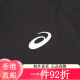 亚瑟士（asics）亚瑟士ASICS男子反光跑步夹克舒适运动外套 2011D327-001 黑色 S 蓝色 S 均码