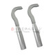 Hot spray adhesion force cutting blade zinc and aluminum coating test pattern cutting tool Metal coverage layer GBT9793