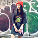 Lee Kids японский американский модный бренд Human Dragon Year Limited Shore-Teared Men Пара летняя мультипликационная футболка для животных женская топ-3892 Black S