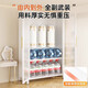 
Simple wardrobe bedroom home rental house assembled metal all-steel frame new style wardrobe small storage cabinet PC double door wardrobe 998*500*1585