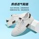 
Seven Wolves Classic Board Shoes Men Summer Men's Shoes 2025 New Casual Shoes Men's Versatile Sports Breathable Simple Little White Shoes Men White 9855 38