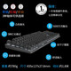 
Logitech genuine Logitech K845 wired mechanical keyboard Qinghong tea shaft e-sports game typing office pbt keycap unpack Logitech K835 mechanical keyboard pink tea shaft two-purpose office