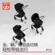 
Good kid (gb) GB826 high landscape carbon fiber stroller safety two-way walk baby 360 lightweight luxury swan gold feather golden feather golden feather