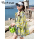 Tachimis Touch Miss High-End Fashion Simple Sun Shrotect Одежда для женщин 2025 Летний новый стиль дышащий рыхлый дизайн с длинными рукавыми рукавами для женщин желтый M 90 до 118 Jin [Jin равняется 0,5 кг]
