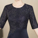 
Gaoguixi mother-in-law wedding dress and evening dress cheongsam Spring small wedding mother can wear dresses for daily weddings Navy blue 9764 Collect and purchase priority delivery M 85Jin[Jin is equal to 0.5 kg]-95Jin[Jin is equal to 0.5 kg]