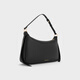 
CHARLES/KEITH25 autumn new product retro soft simple hand-heeled shoulder armpit bag Chinese Valentine's Day gift CK2-20671783 Black M