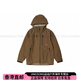 Snow PeakSS24 GORE-TEX系列 工装风壳户外运动防水防风防雨夹克外套 男女 Coyote/棕色 S
