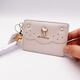 
Japanese Snoopy Snoopy series simple cute wallet ladies foldable coin wallet card bag wallet [black] SNP-1283-BK