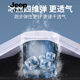 JEEP SPIRIT吉普JEEP运动冰丝T恤男士速干短袖跑步套装夏季球衣篮球羽毛球服 jp-9901黑灰套装 XL