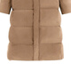 
Flying in the snow in autumn and winter new fashionable casual and versatile women's long solid color hooded warm down jacket for women Coffee brown S 160/84A
