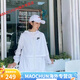 耐克（NIKE）夏季男女刺绣防晒衣户外连帽跑步透气防晒休闲轻薄运动夹克DM6180 刺绣标-白色 6180防晒衣 XL 100-115斤