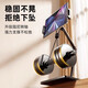 Mobile phone live streaming stand, portable photo taking, universal adjustable cantilever metal square remake desktop stand for lazy people, disc stand (A type blue box telescopic type)