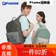 Fila Fusion Trendy Ehepaar Rucksack 2025 SOMMER SOMMER NEUER FUN RACKPACKE Langkapazität Schultasche Tempo-Dy XS