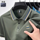Classic Car Ice Seide kurzärmeliges T-Shirt für mittlere und ältere Männer neue Sommer 2025 Neues dünnes, lockeres, halbärmeliges kühles, schnell trocknendes Polo-Hemd 9866 Dunkelblau M 48 (Empfohlen 120 Jin [Jin gleich 0,5 kg] oder weniger) oder weniger) oder weniger) oder weniger) oder weniger) oder weniger) oder weniger)