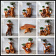 Корень резного корня резной стойки корень