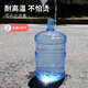 Lingyu water dispenser barrel food grade pure water barrel thickened large barreled water barrel tea bar machine drinking mineral water storage barrel extra thick 18.9 liters PC material pressure mouth - without handle
