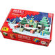 Shantoulin Village Weihnachtsgeschenk grenzüberschreitend Weihnachtsmagneter Square My Four Realms MC Game Peripheral Children's Building Blocks 8 Spielzeug FD13661 Malio 150pcs2cm