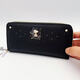 
Japanese Snoopy Snoopy series simple cute wallet ladies foldable coin wallet card bag wallet [black] SNP-1283-BK
