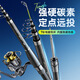 Chuangwei Hai Zhan second generation sea rod throwing rod ultra-light and ultra-hard carbon throwing rod fishing rod sea far throwing rod set self-operated 2.4