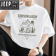 Jeep spirit260g t-shirt américain lourd