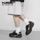 
Global black sneakers men's 2025 summer new outdoor non-slip hiking shoes ugly cute big-head casual dad shoes black 39