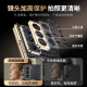 ENBANDA【心系天下】适用三星W25手机壳真皮磁吸翻盖式皮套w25新款旋转支架zfold5全包保护套男女高档防摔 鳄鱼纹【优雅黑】头层牛皮丨旋转支架丨翻盖皮套 三星 W24